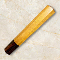 Custom Japanese Knife handle (wa handle) for 165-210 mm: Osage Orange