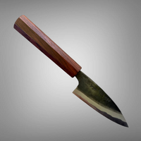 Custom Kyohei Shindo Iron clad Aogami Kurouchi Petty 90 mm - East India Rosewood