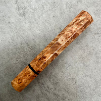 Custom Japanese Knife handle (wa handle) for 240mm - Maple Burl