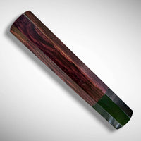 Custom Japanese Knife handle (wa handle) for 165-210 mm: Kingwood and buffalo horn