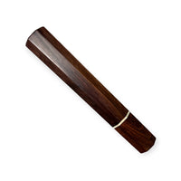Custom Japanese Knife handle (wa handle) for 165-210 mm: East Indian Rosewood with Honduran Rosewood