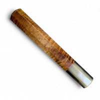 Japanese Knife handle (wa handle) for 240-260mm : Koa and striped horn