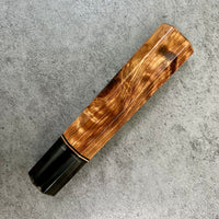 Custom Japanese Knife handle (wa handle) for 165-210mm : Sugi Cedar and horn