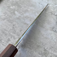 Mazaki Damascus Gyuto Hon-Sanmai 210mm Aogami 2