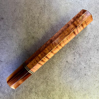 Custom Japanese Knife handle (wa handle) for 240mm - Excellent quality Koa and marbled horn