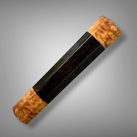 Custom Japanese Knife handle (wa handle) for 240-260mm : Gabon Ebony and Amboyna