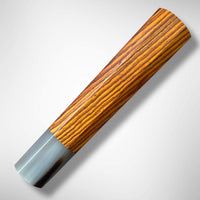 Japanese Knife handle (wa handle) for 210-225 mm : Cocobolo and marbled horn