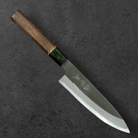 Mutsumi Hinoura Ironclad Kurouchi W2 Petty 150mm - burnt chestnut
