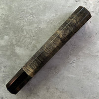 Custom Japanese Knife handle (wa handle) for 240mm - Buckeye and buffalo horn
