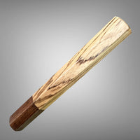 Custom Japanese Knife handle (wa handle) for 240-260 mm : Zebrawood and wenge