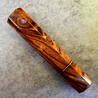 Custom Japanese Knife handle (wa handle) for 165-210mm : Desert Ironwkkd and copper