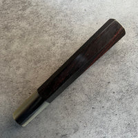 Hanoi Made Custom Japanese Knife handle (wa handle) for 240 : Siamese Rosewood and mabled horn