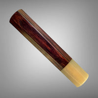 Custom Japanese Knife handle (wa handle) for 240 mm : Cocobolo and blonde horn