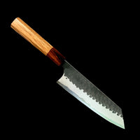 Custom Masakage Koishi AS Bunka 170mm - Olive and desert ironwood