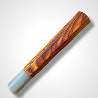 Japanese Knife handle (wa handle) for 240-260 mm : Cocobolo and marbled horn