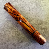 Custom Japanese Knife handle (wa handle) for 165-210mm : Desert Ironwkkd and copper