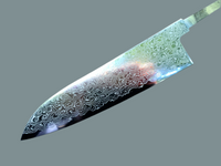 Tsunehisa ZA-18 Damascus Santoku 180mm - Blade Only