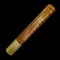 Custom Japanese Knife handle (wa handle) for 240mm - Excellent quality Koa and blonde horn