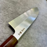 custom Nakagawa Satoshi Ginsan 3 Santoku 180 mm - Pau Rosa