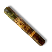 Custom Japanese Knife handle (wa handle) for 165-210 mm: Hybrid Canxan Negro burl