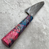 Custom Yu Kurosaki Fujin SG2 Hammered Gyuto 210 - Box elder burl