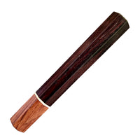 Custom Japanese Knife handle (wa handle) for 165-210mm : Kingwood and Honduran Rosewood