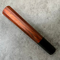 Hanoi Made Custom Japanese Knife handle (wa handle) for 165-180 : Saimese Rosewood and horn