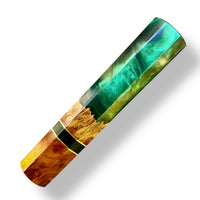 Japanese Knife handle (wa handle) for 240-260 mm : Red Mallee Burl Hybrid