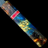 Custom Tsunehisa AS Hammered Kurouchi Gyuto 240mm - Canadian Yellow Cedar Burl