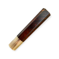 Custom Japanese Knife handle (wa handle) for 165-210 mm : Crotch Cocobolo and blonde