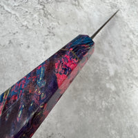 Custom Yu Kurosaki Fujin SG2 Hammered Gyuto 210 - Box elder burl