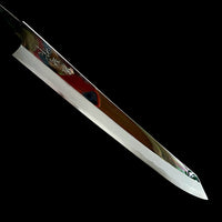 Tadokoro Nakagawa Aogami 2 Minesori Kiritsuke Mirror Finish Sujihiki 300 mm - Blade Only