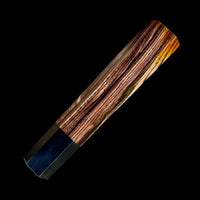 Custom Japanese Knife handle (wa handle) for 165-210mm - Cocobolo and horn
