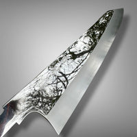 Tadokoro Nakagawa Mirror Polish Ginsan 3 Kiritsuke 210 - Blade Only