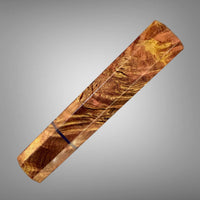 Custom Japanese Knife handle (wa handle) for 165-210 : Mystery Burl