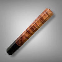 Custom Japanese Knife handle (wa handle) for 240-260mm : Curly Hormigo and Buffalo horn