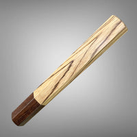 Custom Japanese Knife handle (wa handle) for 240-260 mm : Zebrawood and wenge