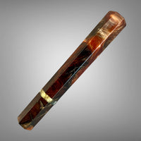 Custom Japanese Knife handle (wa handle) for 165-210 mm: Mesquite burl hybrid