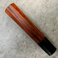 Hanoi Made Custom Japanese Knife handle (wa handle) for 165-180 : Saimese Rosewood and horn