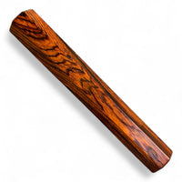 Custom Japanese Knife handle (wa handle) for 165-210 mm: CITES certified cocobolo