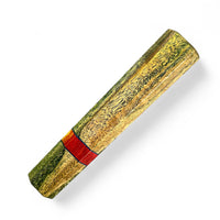 Custom Japanese Knife handle (wa handle) for 165-210 mm: Dyed blonde mohagany