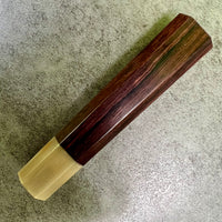 Custom Japanese Knife handle (wa handle) for 165-210mm : Kingwood and blonde