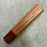 Custom Japanese Knife handle (wa handle) for 165-210mm : Black Walnut and Katalox