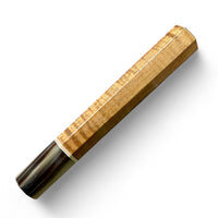 Japanese Knife handle (wa handle) for 240-260 mm : Koa and striped horn