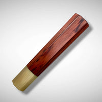 Custom Japanese Knife handle (wa handle) for 240-260mm : Kingwood and blonde horn