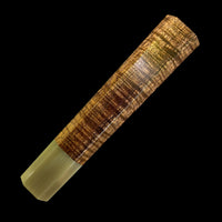 Custom Japanese Knife handle (wa handle) for 240mm - Excellent quality Koa and blonde horn
