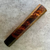 Custom Japanese Knife handle (wa handle) for 240mm - Cocobolo and horn