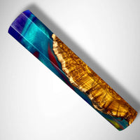 Custom Japanese Knife handle (wa handle) for 165-210 mm: Chittum burl hybrid