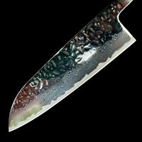 Tsunehisa AUS10 Tsuchime Damascus Santoku - Blade Only