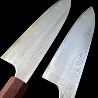 Mazaki Damascus Gyuto Hon-Sanmai 210mm Shirogami 2